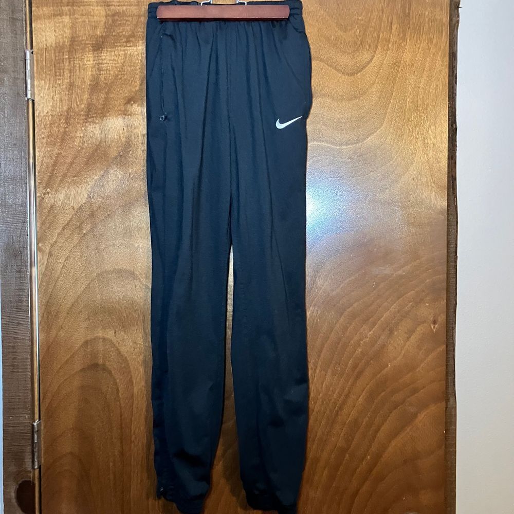 Nike Youth Joggers Boys Size Large Black Dri-fit